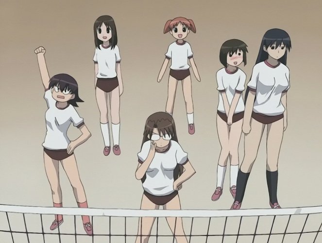 Azumanga Daioh - Osaka Today As Well / P.E., Volleyball / Hiccups / The Brain... / Brand New - Photos