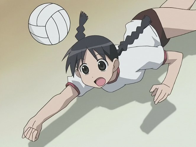 Azumanga Daioh - Osaka Today As Well / P.E., Volleyball / Hiccups / The Brain... / Brand New - Photos