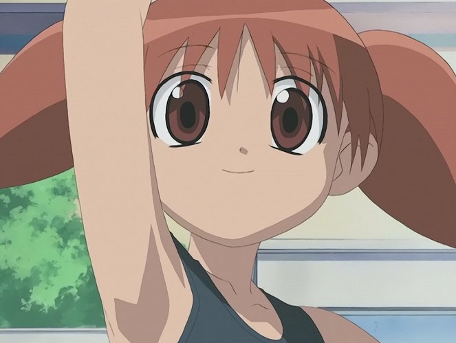 Azumanga Daioh - A Fun Profession / Pool, Pool, Pool / Ribbon / Just the Two of Them / A Good Person? - Photos
