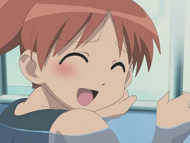 Azumanga Daioh - A Fun Profession / Pool, Pool, Pool / Ribbon / Just the Two of Them / A Good Person? - Photos