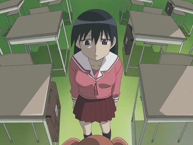 Azumanga Daioh - If I Can't Pet One... / 11 Years Old / Mr. Kitty Cat... / Premise / Why? - Photos