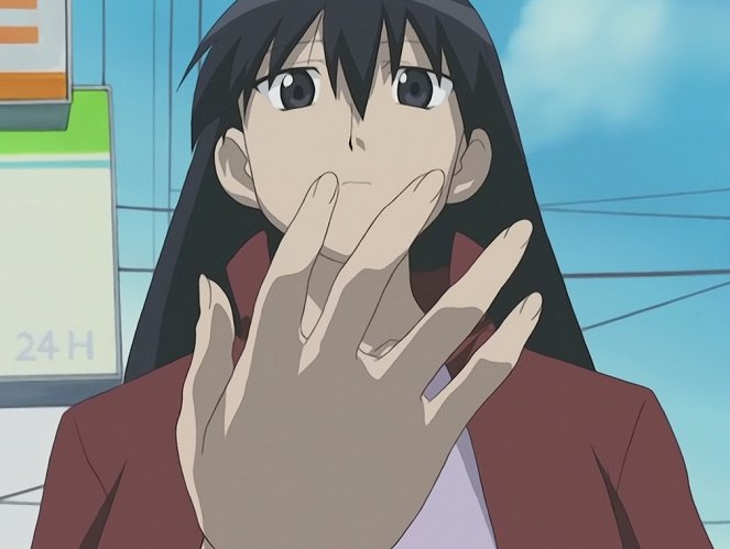 Azumanga daió: The Animation - Sawarenai Nara / 11 Sai / Neko-san... / Settei / Nande? - Filmfotos