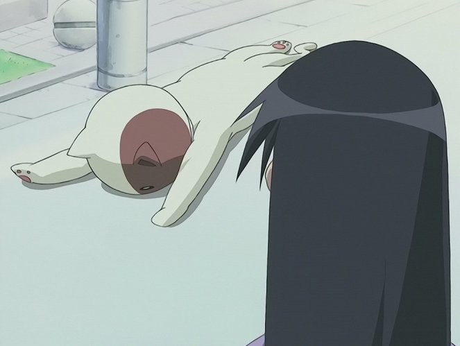 Azumanga daió: The Animation - Sawarenai Nara / 11 Sai / Neko-san... / Settei / Nande? - Filmfotos