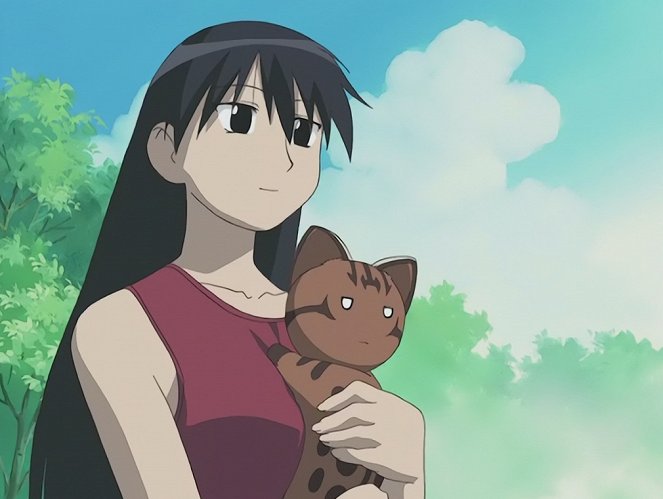 Azumanga daió: The Animation - Kitai / Ite mo tatte mo / Umi no mokuzu / Jume no šima / Jama ni sumu neko - Z filmu