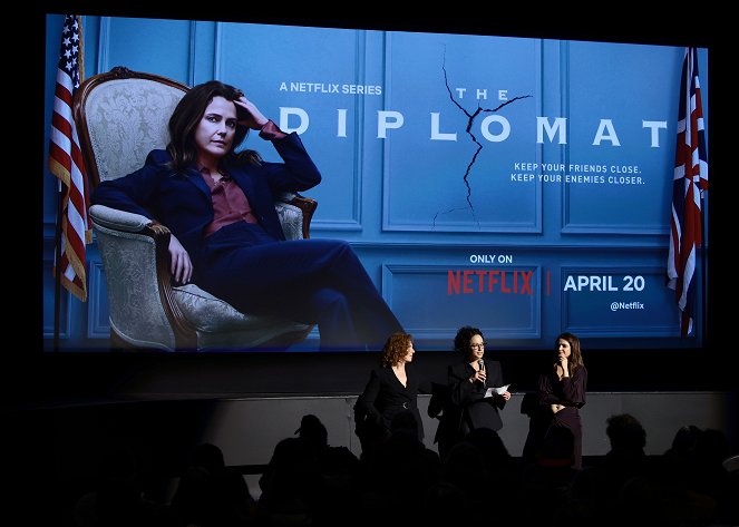 Dyplomatka - Season 1 - Z imprez - The Diplomat - NY Premiere on April 18, 2023 in New York City