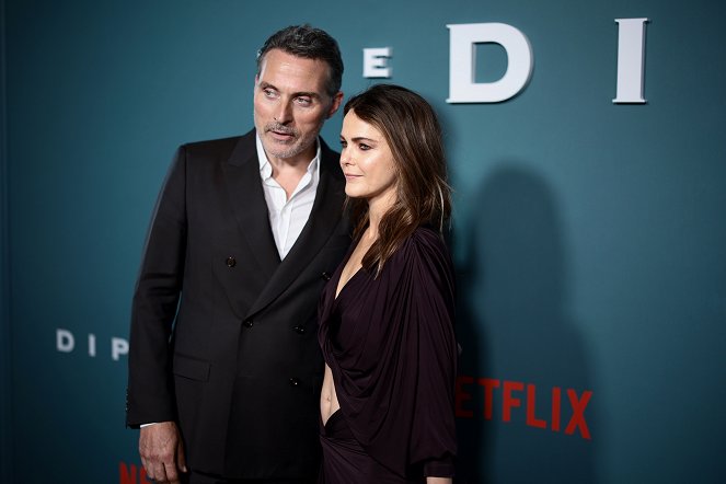 Dyplomatka - Season 1 - Z imprez - The Diplomat - NY Premiere on April 18, 2023 in New York City - Rufus Sewell, Keri Russell