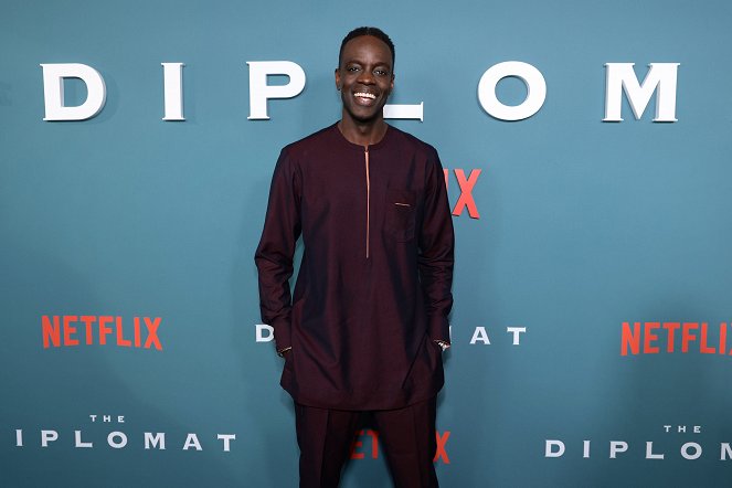 Diplomatické vztahy - Série 1 - Z akcí - The Diplomat - NY Premiere on April 18, 2023 in New York City - Ato Essandoh