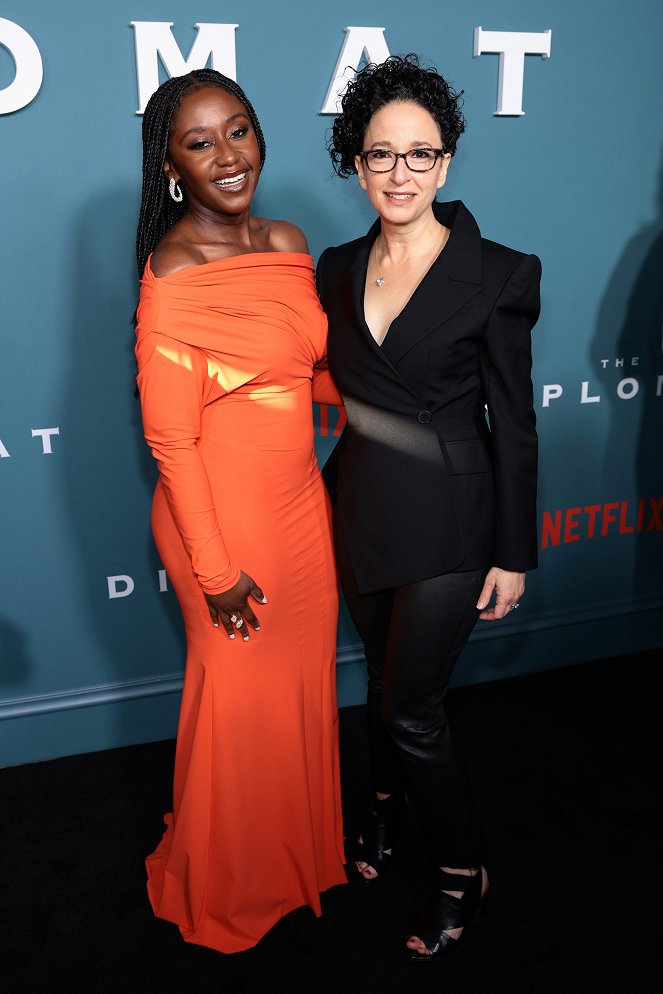 The Diplomat - Season 1 - Events - The Diplomat - NY Premiere on April 18, 2023 in New York City - Nana Mensah, Debora Cahn