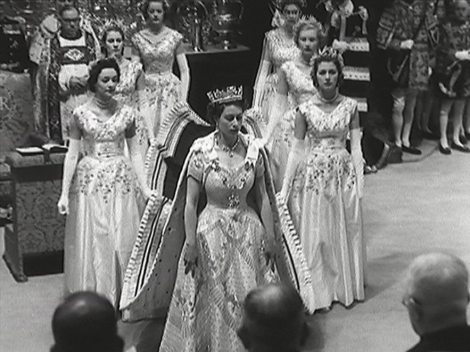Mystères d'archives : 1953. Le couronnement d'Elisabeth II - Van film - Queen Elizabeth II