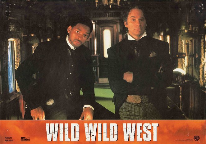 Bardzo dziki Zachód - Lobby karty - Will Smith, Kevin Kline