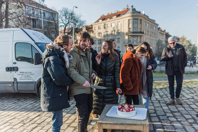 Specialisté - Série 7 - Eventos - Oslava posledního natáčecího dne série 6. dubna 2023 - Ondrej Hraška, Marek Lambora, Šárka Krausová