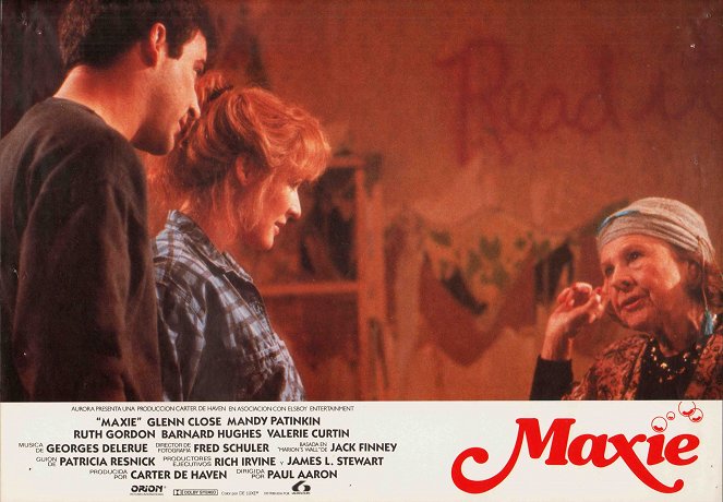 Maxie - Lobbykarten - Mandy Patinkin, Glenn Close, Ruth Gordon