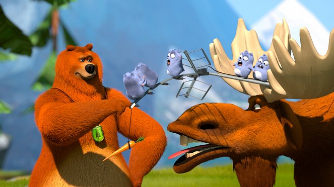 Grizzy & les Lemmings - Ours à l'antenne - Film