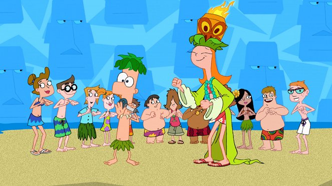 Phinéas et Ferb - Season 1 - Lawn Gnome Beach Party of Terror - Film