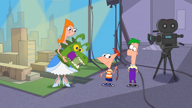 Phineas and Ferb - Lights, Candace, Action! - Van film