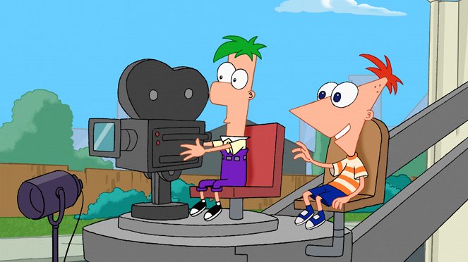 Phineas and Ferb - Lights, Candace, Action! - Van film