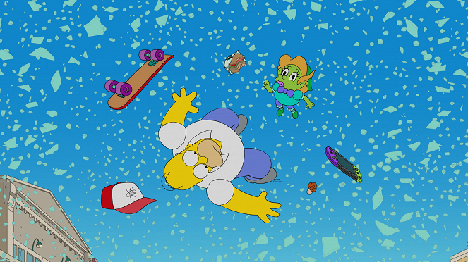 Los simpson - Homer's Adventures Through the Windshield Glass - De la película
