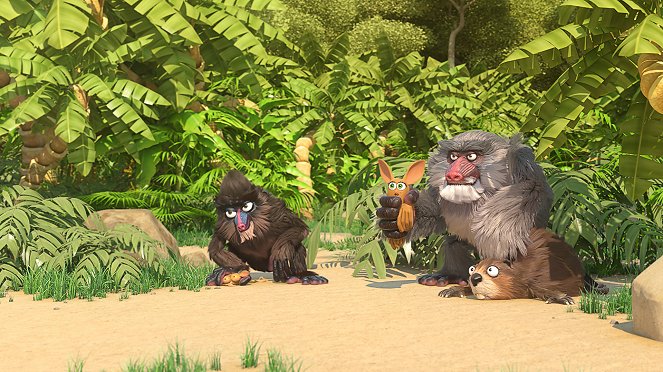 Les As de la Jungle à la Rescousse - La Planète du singe - Van film