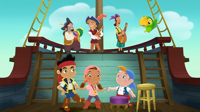 Disneys Jake und die Nimmerland Piraten - Season 2 - Sand Pirate Cubby! / Song of the Desert - Filmfotos