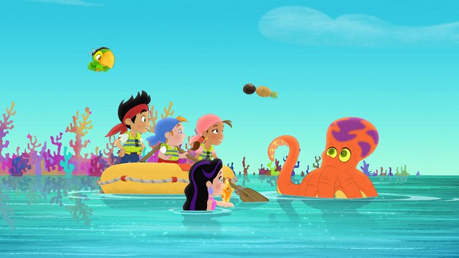 Jake and the Never Land Pirates - Undersea Bucky! Save the Coral Cove - De la película