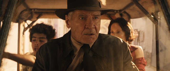 Indiana Jones a nástroj osudu - Z filmu - Ethann Isidore, Harrison Ford, Phoebe Waller-Bridge