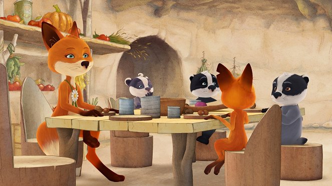 The Fox-Badger Family - Cassis vend la mèche - Photos