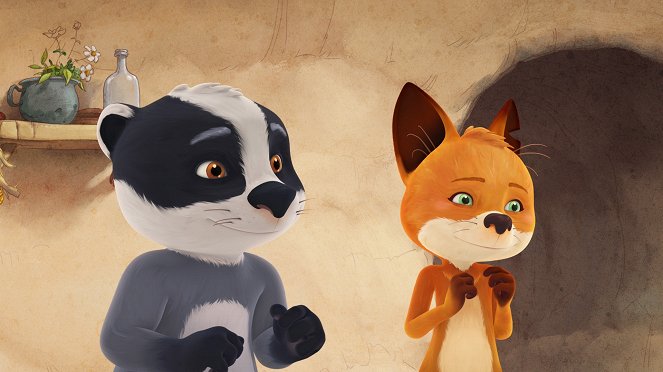 The Fox-Badger Family - La Frousse - Photos
