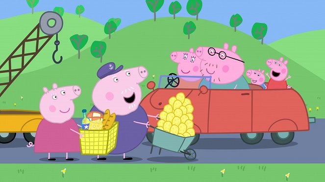 Peppa Pig - The Traffic Jam - Van film
