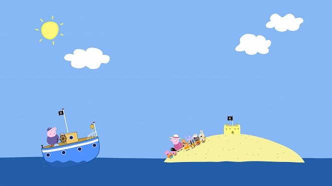Prasátko Peppa - Série 2 - Pirate Island - Z filmu