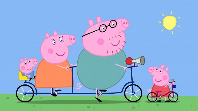 Świnka Peppa - Jazda na rowerze - Z filmu