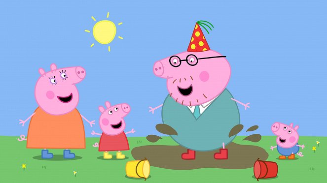 Prasiatko Peppa - Daddy Pig's Birthday - Z filmu