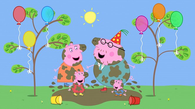 Prasiatko Peppa - Daddy Pig's Birthday - Z filmu