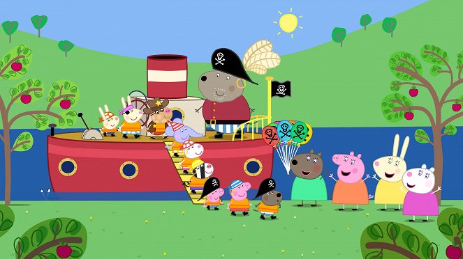 Prasiatko Peppa - Danny's Pirate Party - Z filmu