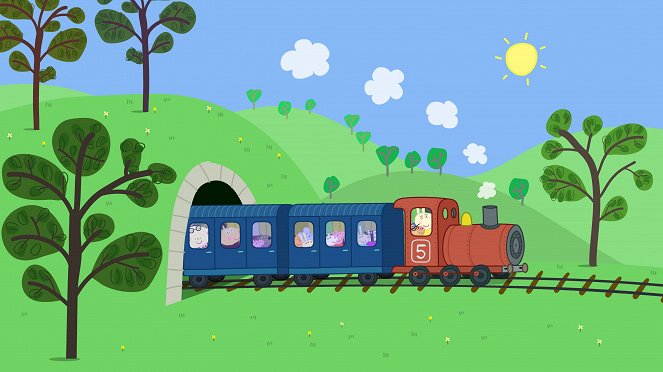 Prasiatko Peppa - The Train Ride - Z filmu