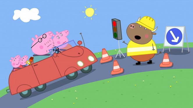 Peppa Pig - Digging Up the Road - Van film