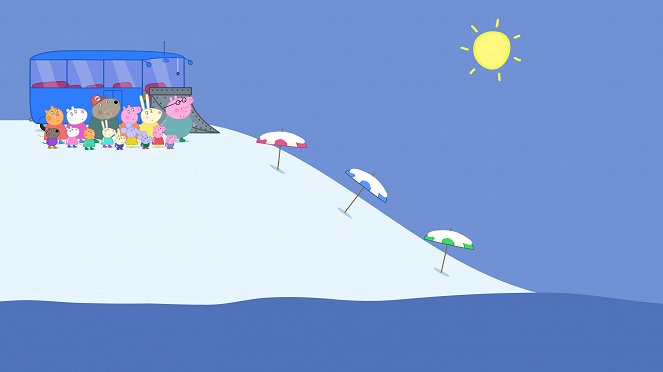 Świnka Peppa - Słońce, morze i śnieg - Z filmu