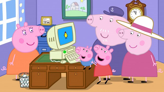 Prasátko Peppa - Grandpa Pig's Computer - Z filmu