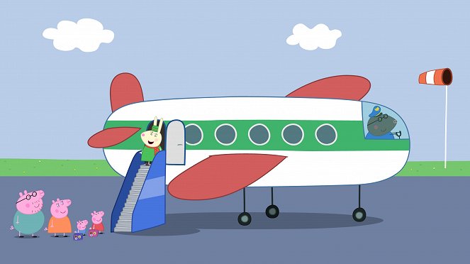 Prasátko Peppa - Flying on Holiday - Z filmu