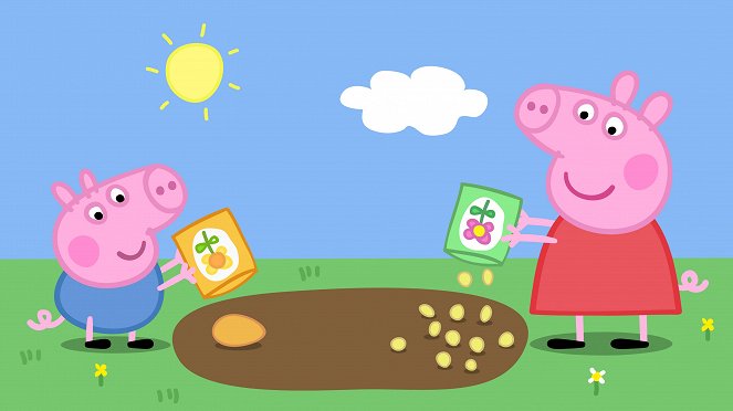 Prasátko Peppa - Peppa and George's Garden - Z filmu