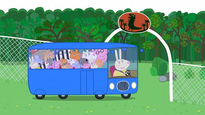 Peppa Pig - Grampy Rabbit's Dinosaur Park - Van film