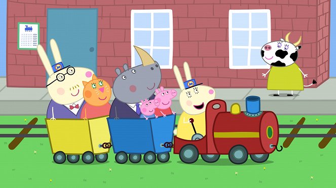 Prasiatko Peppa - Grandpa Pig's Train to the Rescue - Z filmu