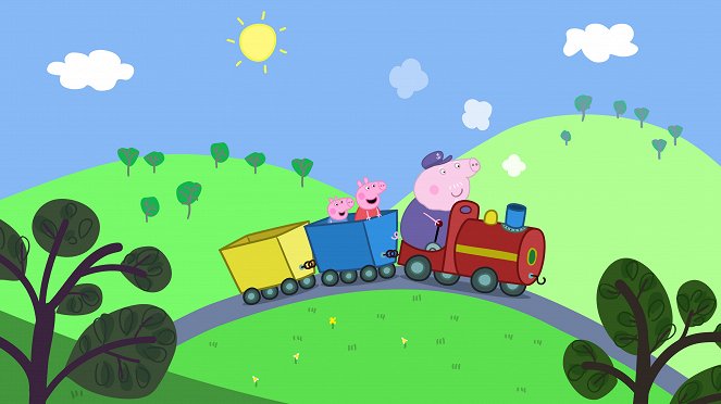 Peppa Pig - Grandpa Pig's Train to the Rescue - De la película