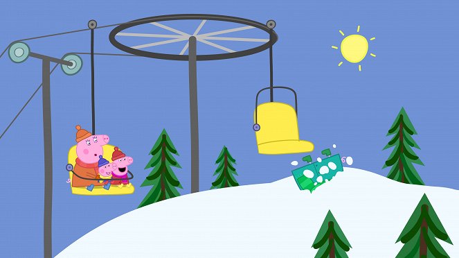 Peppa Pig - Snowy Mountain - Van film