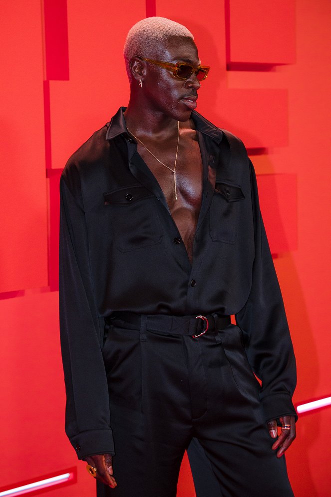 The Idol - Events - World premiere of the first two episodes of The Idol at Cannes’ Palais des Festivals on May 22, 2023 - Moses Sumney