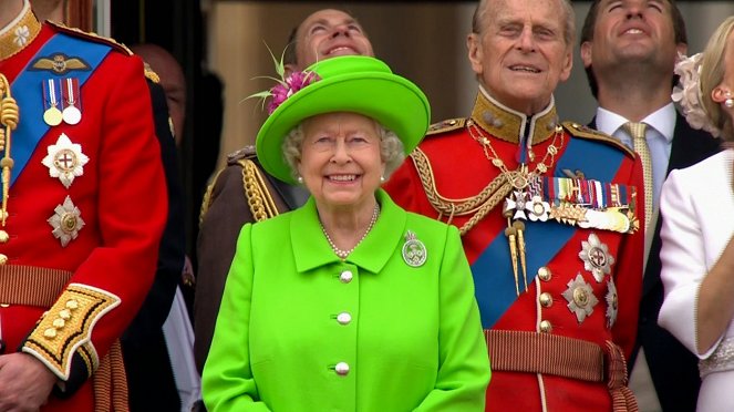 Alžběta II., nepřekonatelná královna - Z filmu - královna Alžběta II., princ Philip, vévoda z Edinburghu
