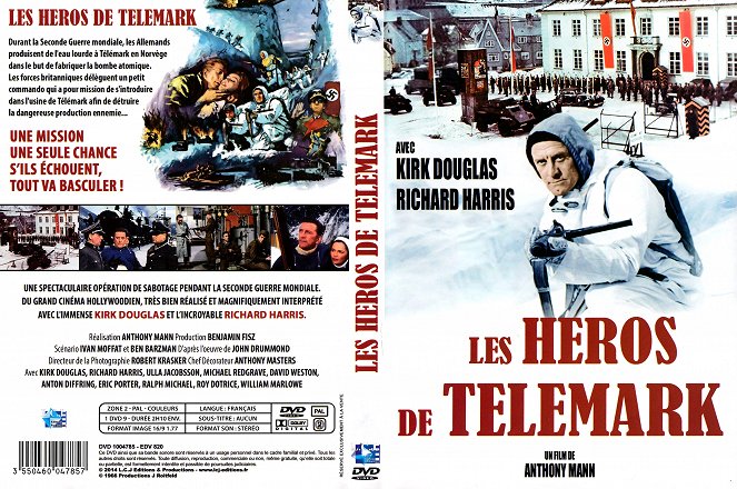 The Heroes of Telemark - Carátulas