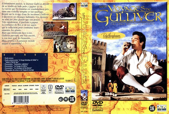 The 3 Worlds of Gulliver - Covers