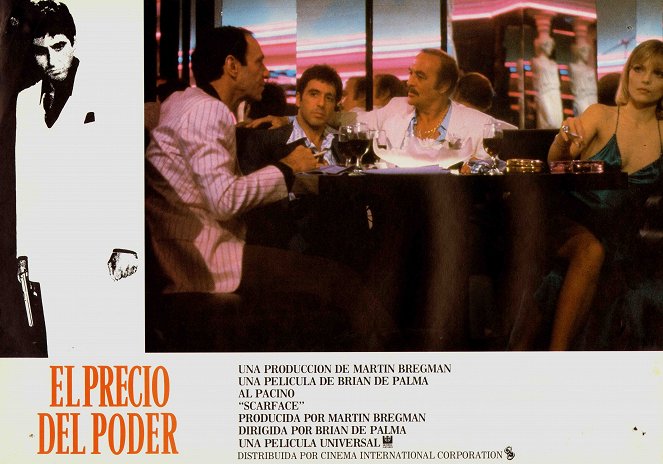 A sebhelyesarcú - Vitrinfotók - F. Murray Abraham, Al Pacino, Robert Loggia, Michelle Pfeiffer