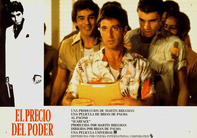 Scarface - A Força do Poder - Cartões lobby - Al Pacino, Steven Bauer