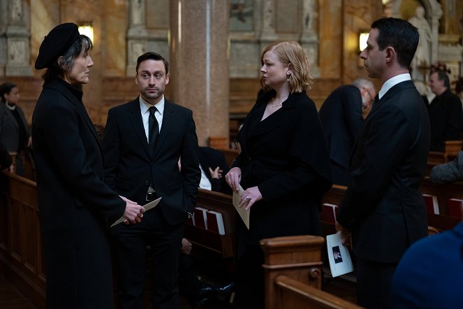 Succession - Church and State - Film - Harriet Walter, Kieran Culkin, Sarah Snook, Jeremy Strong